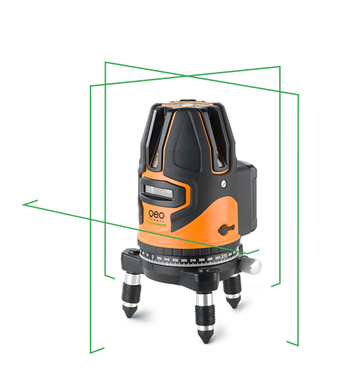 geo-FENNEL FLG 64 zöld fényű önbeálló vonallézer