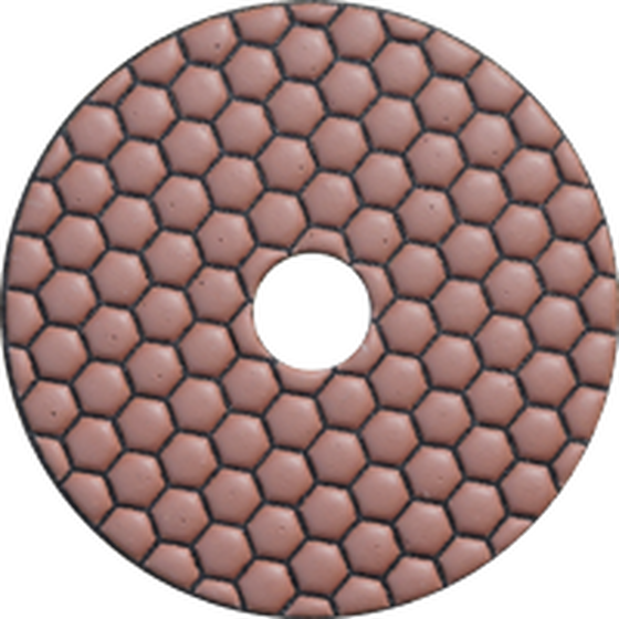 SZBPT 100 mm 100s tépőzáras polírozó szaraz