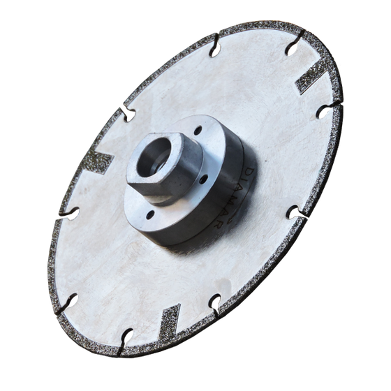 Galván 230x22,2x4 mm gyémánt vágótárcsa flanssal, márvány, műanyag